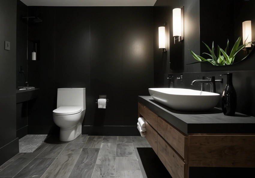 All-Black Walls