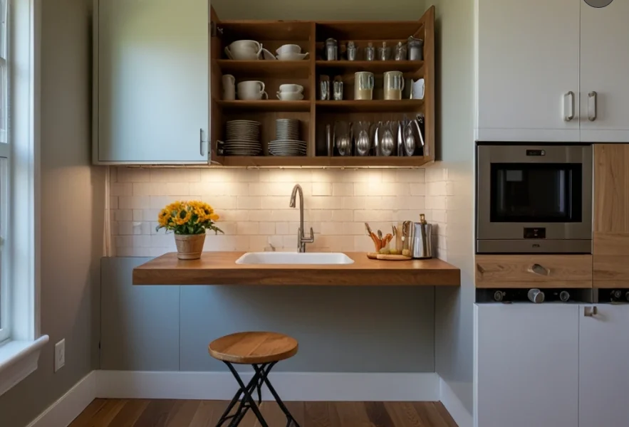 Install a Fold-Down Table