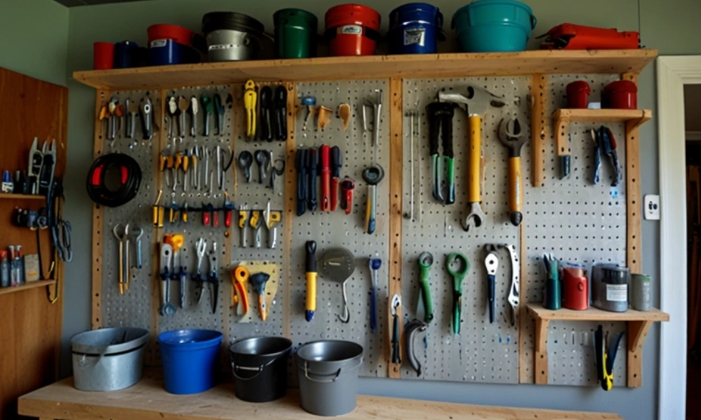 Pegboard for Tools: Because Tripping Sucks