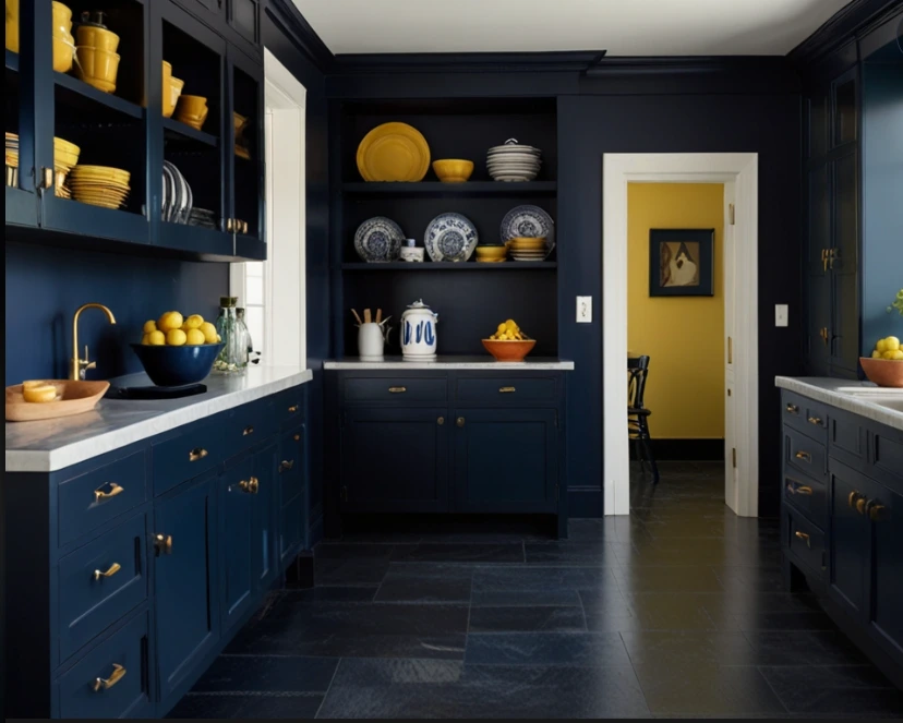 Navy Blue That Doesn't Look Like a Sailor's Locker