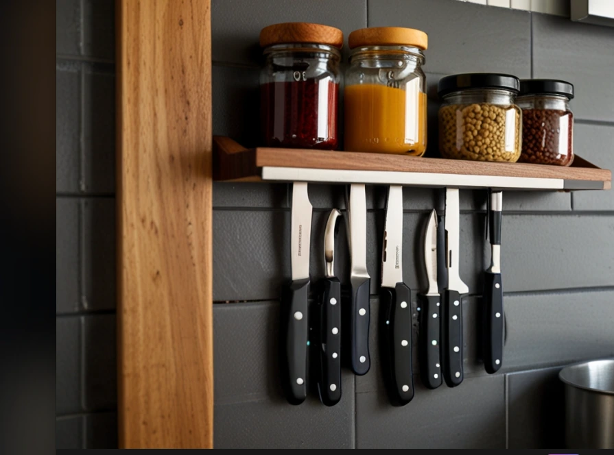 Hang a Magnetic Knife Strip