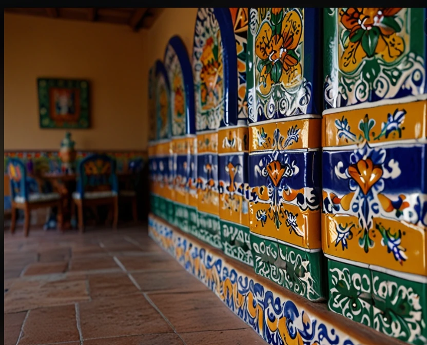 Talavera Tiles, Hand-Painted
