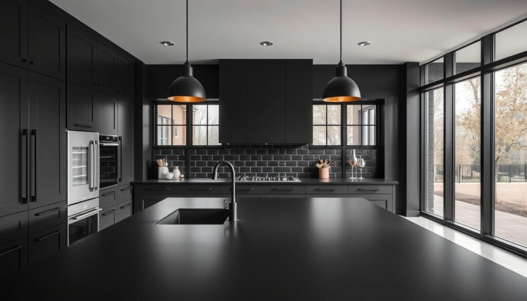 Black Kitchen Design Inspiration