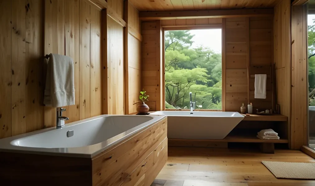 Natural Wood Components for Heat and Feel