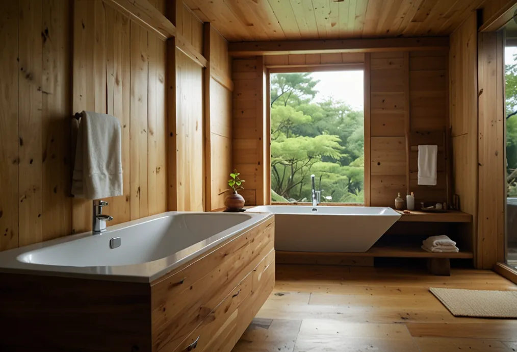Natural Wood Components for Heat and Feel