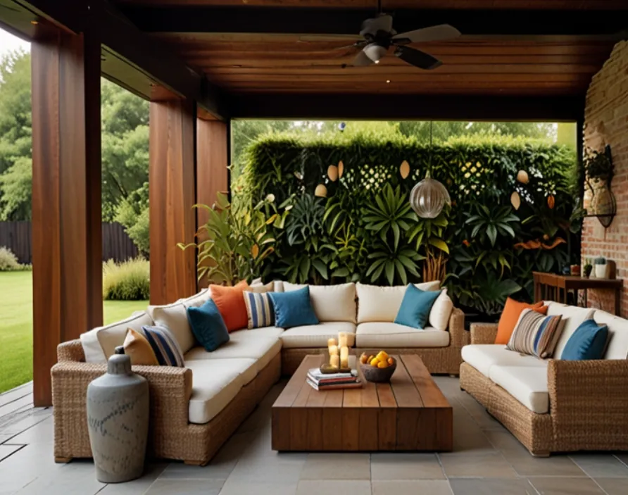 Stylish Outdoor Living Room