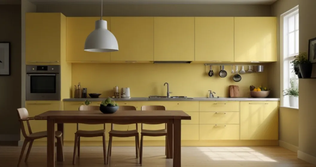 Pale Butter Yellow for the Soft Minimalists