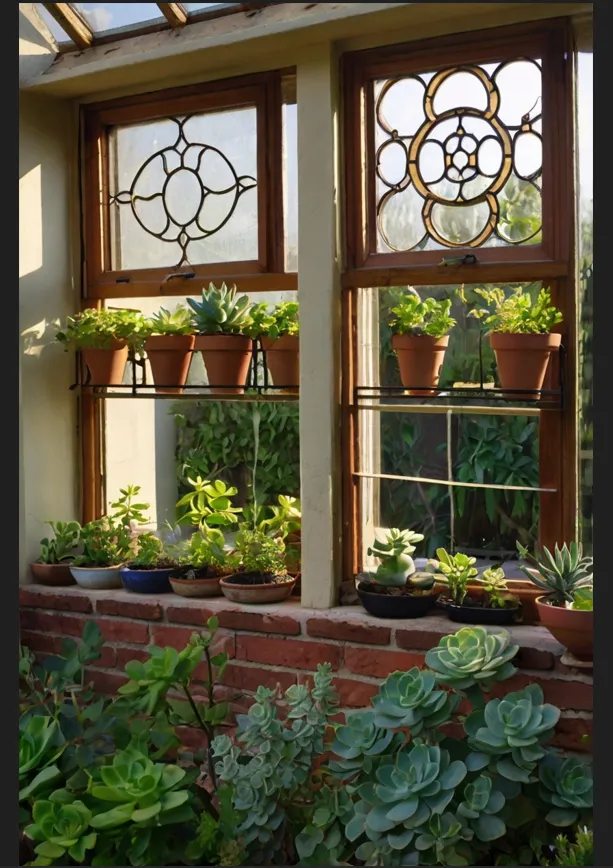 Succulent Line-Up (for the Forgetful Gardener)