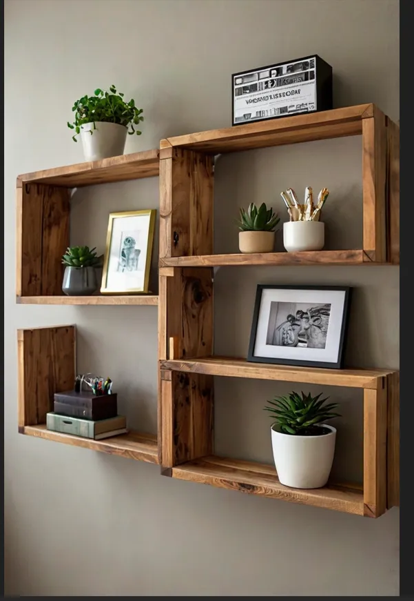 Wooden Wall Shelves
