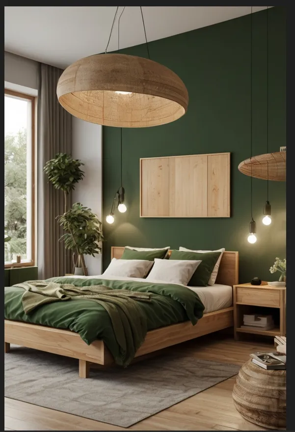 Green + Wood = Match Made in Heaven