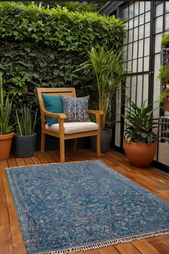 Indoor-Outdoor Rugs for Coziness