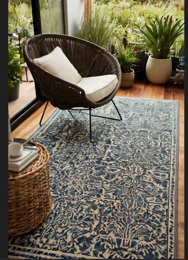Indoor-Outdoor Rugs for Coziness