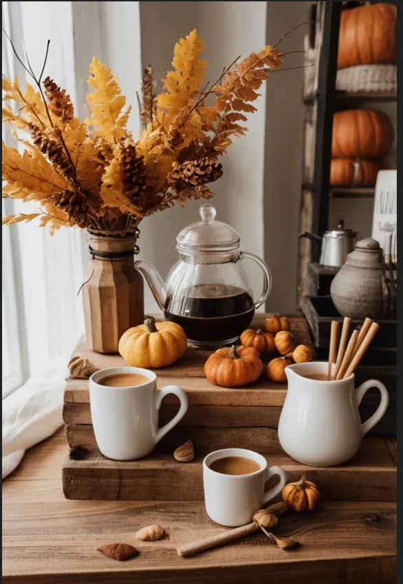 Create a Seasonal Coffee or Tea Station Create a Seasonal Coffee or Tea Station