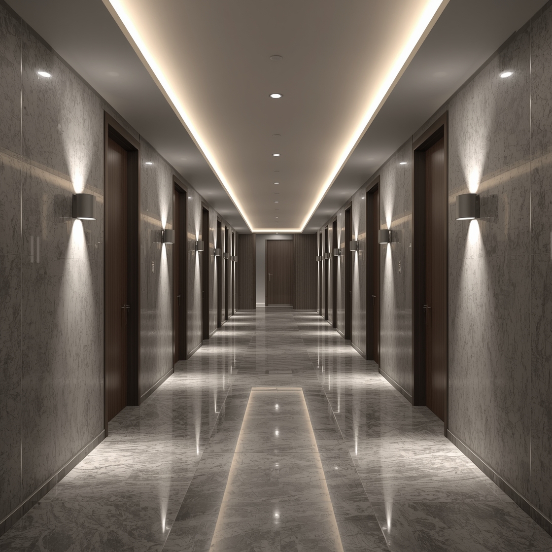 led hallway fixtures