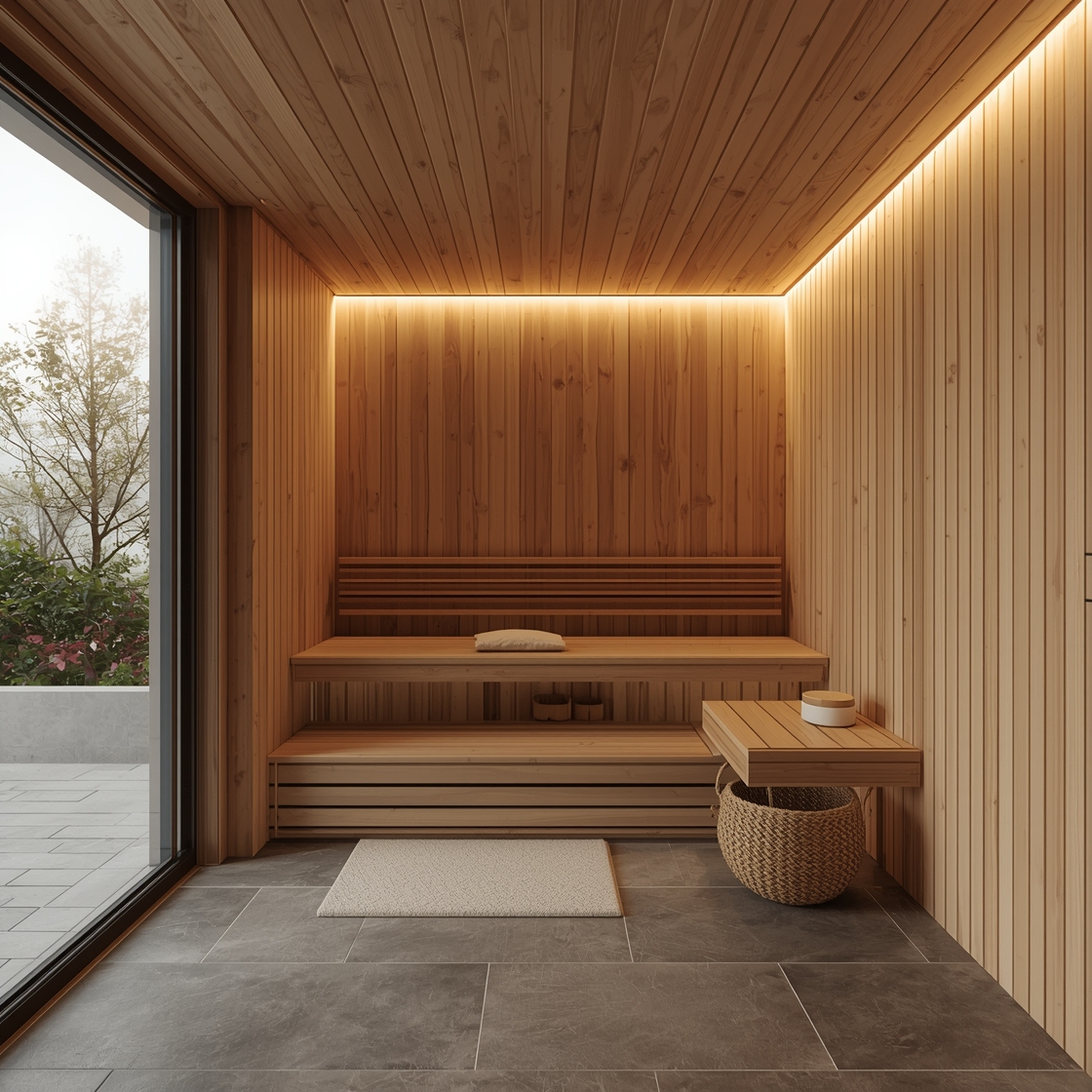 Wood Sauna Design