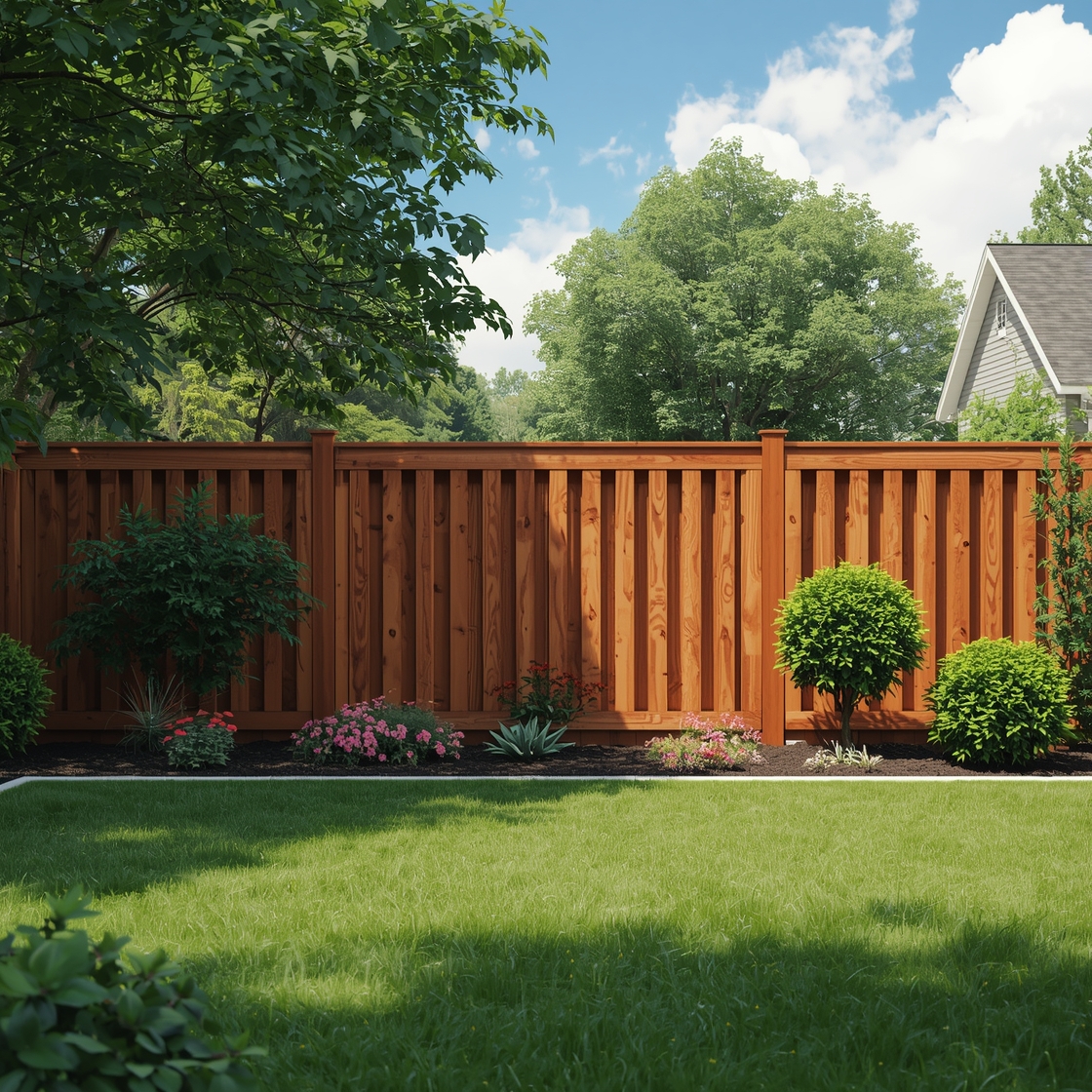 backyard fencing