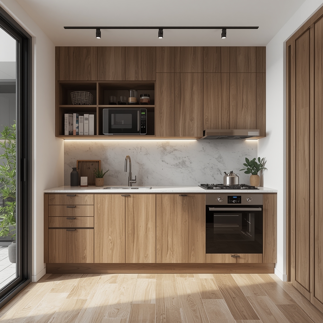 compact kitchen design